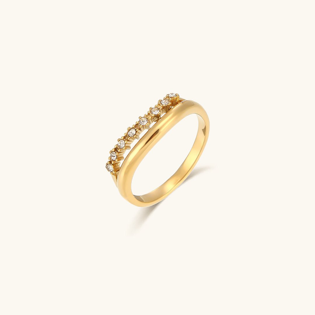 Adeline Slim Ring in Gold