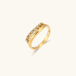 Adeline Slim Ring in Gold