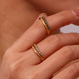 Adeline Slim Ring in Gold