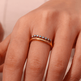 Adeline Slim Ring in Gold