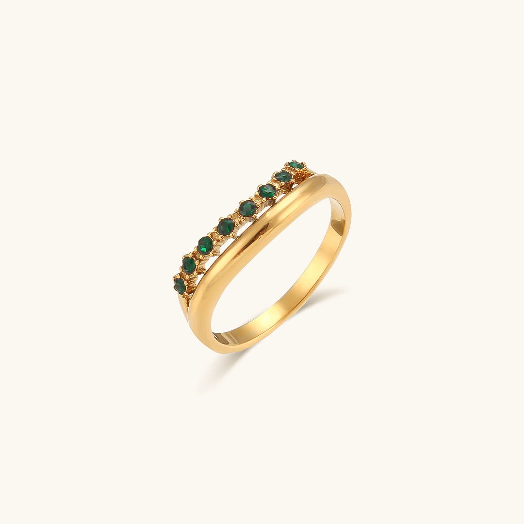 Adeline Slim Ring in Gold