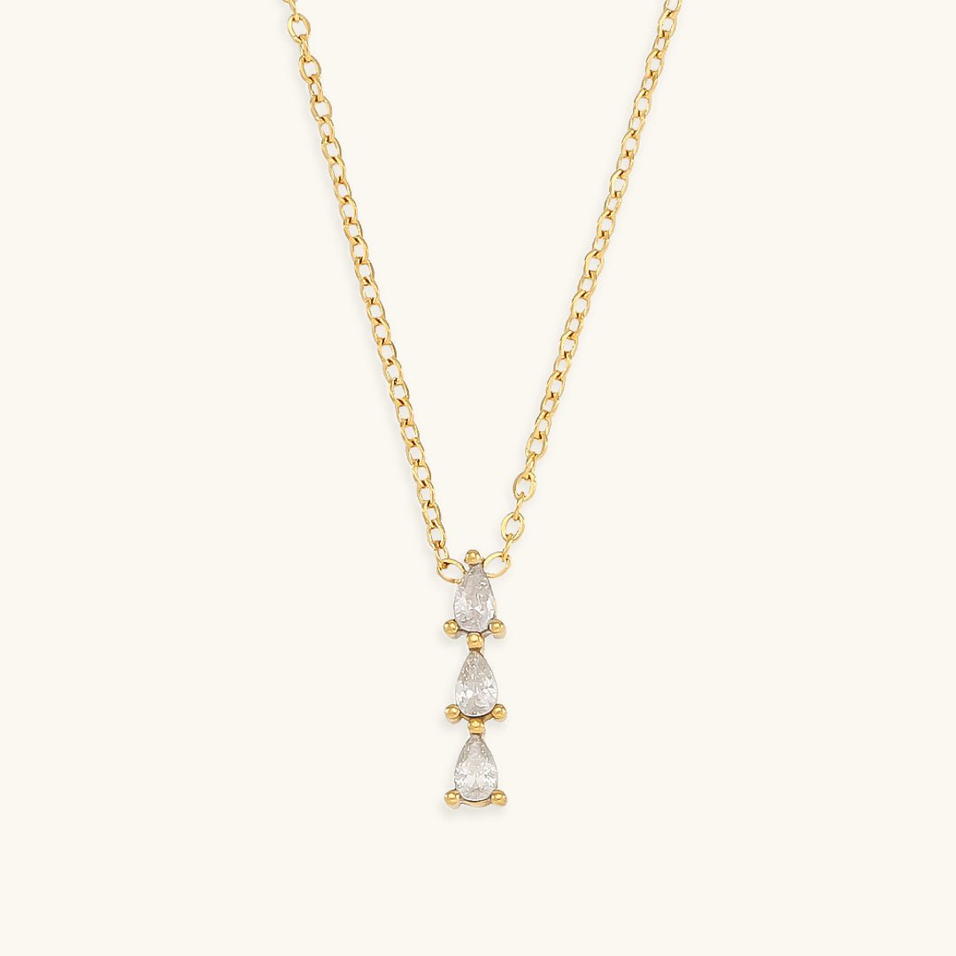 Alana Diamond Necklace in Gold