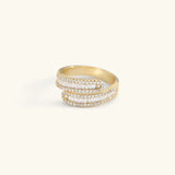 Candice Open Ring in Gold