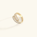 Candice Open Ring in Gold