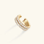 Cassandra Stone-Set Ring in Gold