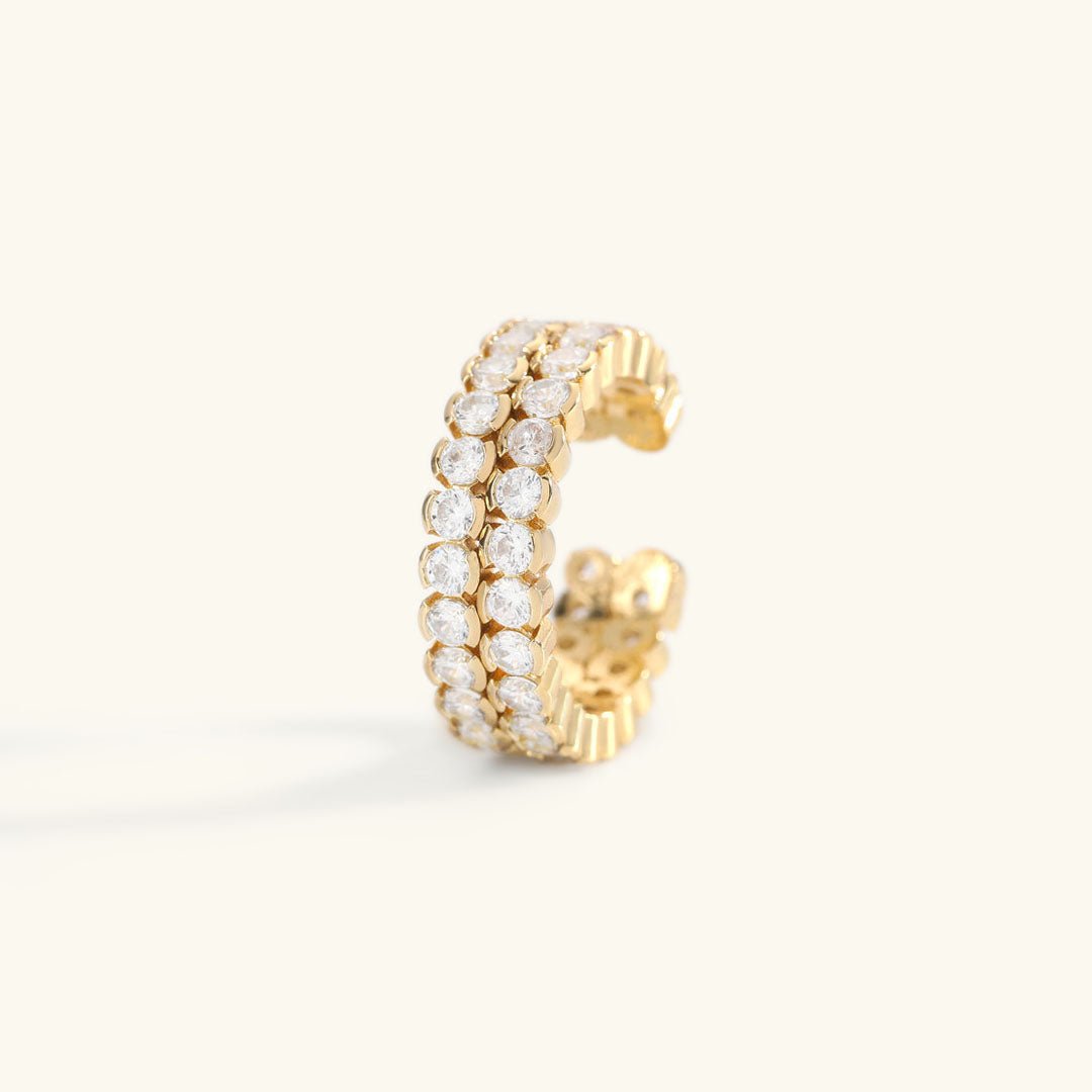 Cassandra Stone-Set Ring in Gold