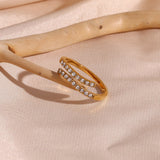 Celestine Open Ring in Gold