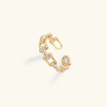 Chloe Open Ring in Gold