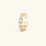 Chloe Open Ring in Gold