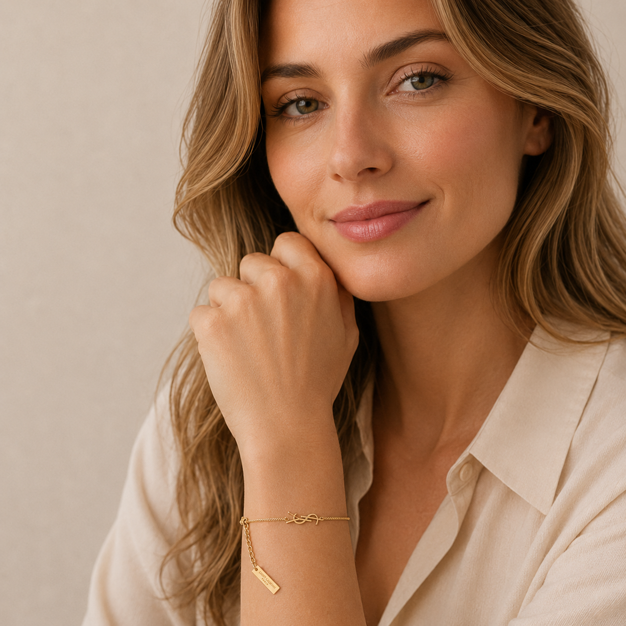Classic Link Bracelet in Gold