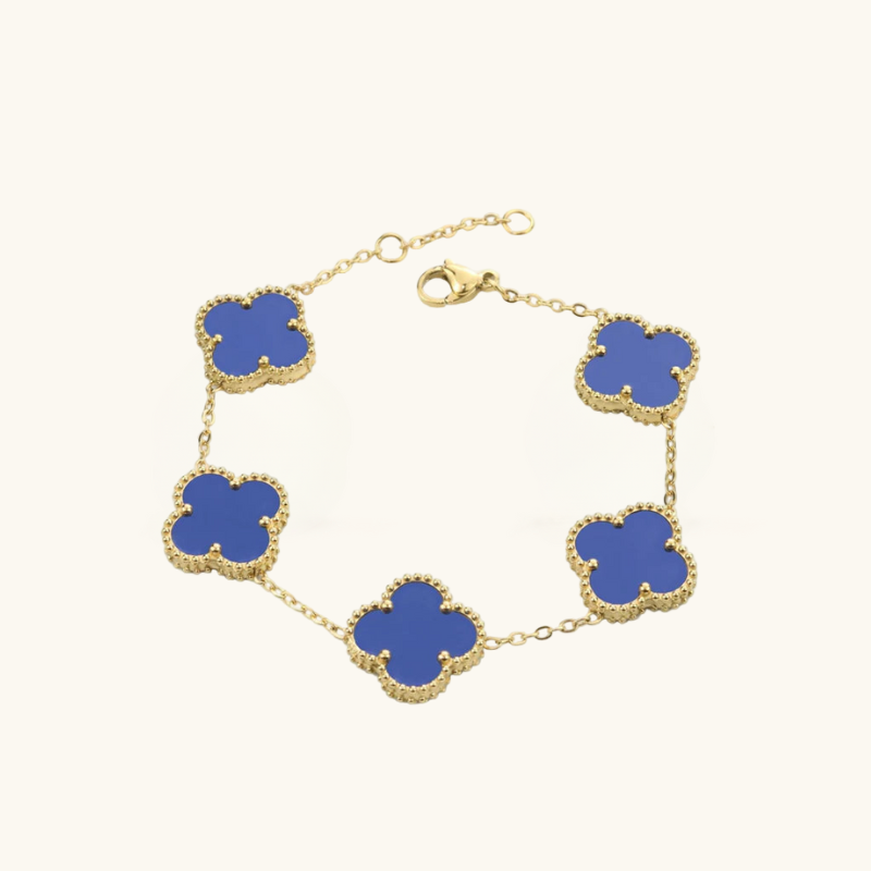 Clover Bracelet Blue
