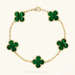 Clover Bracelet Green