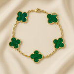 Clover Bracelet Green
