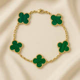 Clover Bracelet Green
