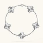 Clover Bracelet in Silver