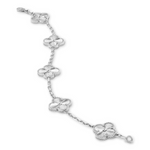 Clover Bracelet in Silver