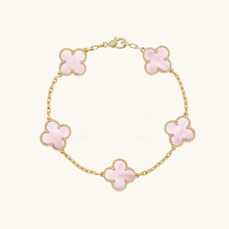 Clover Bracelet Pink