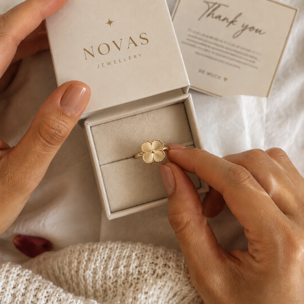 Clover Ring in Gold