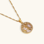 Cosima Cosmos Necklace in Gold