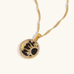 Cosima Cosmos Necklace in Gold