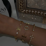 CR Bracelet in Gold