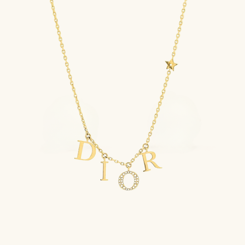 CR Necklace in Gold