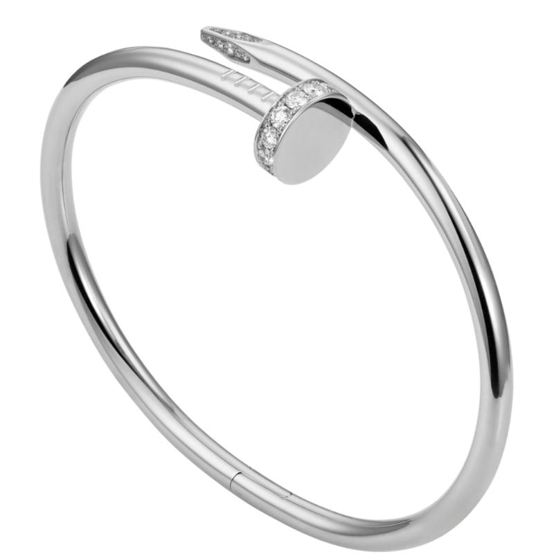 Elegance Nail Bracelet in Silver