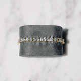 Elegant Tennis Bracelet in Gold