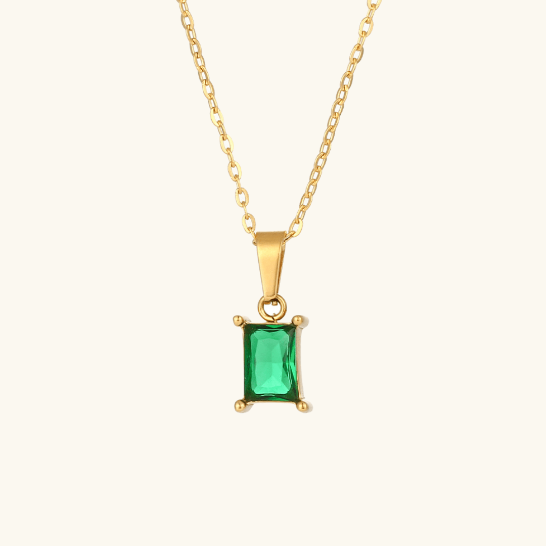 Emi Necklace Green