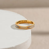 Gabrielle Thin Ring in Gold