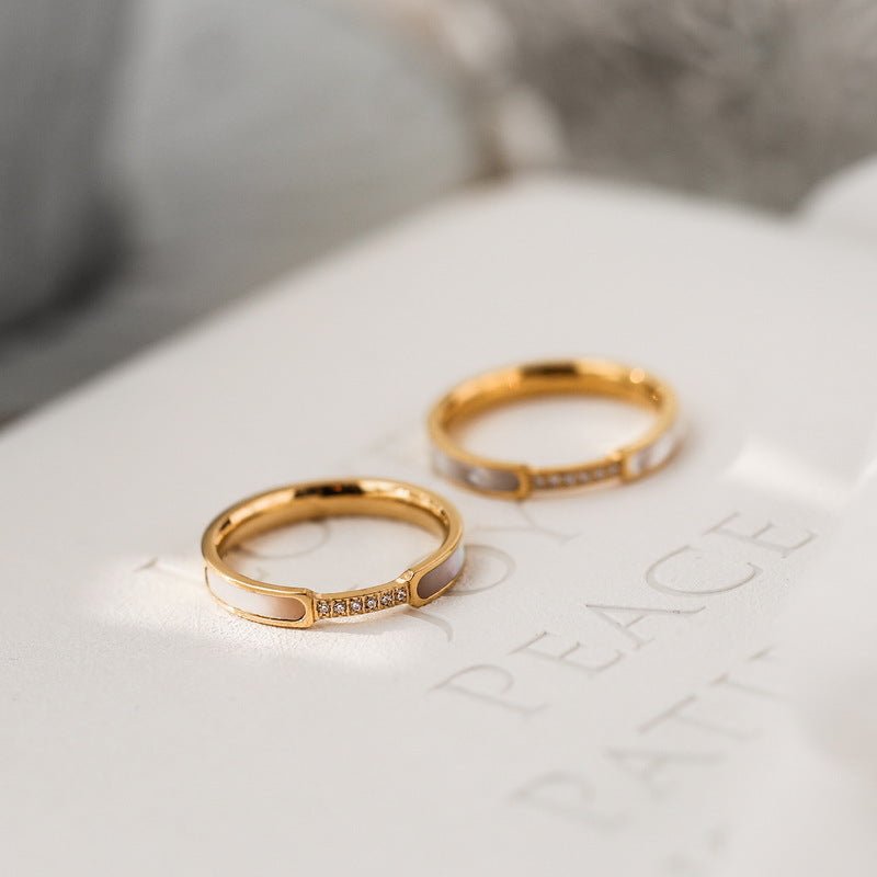Gabrielle Thin Ring in Gold