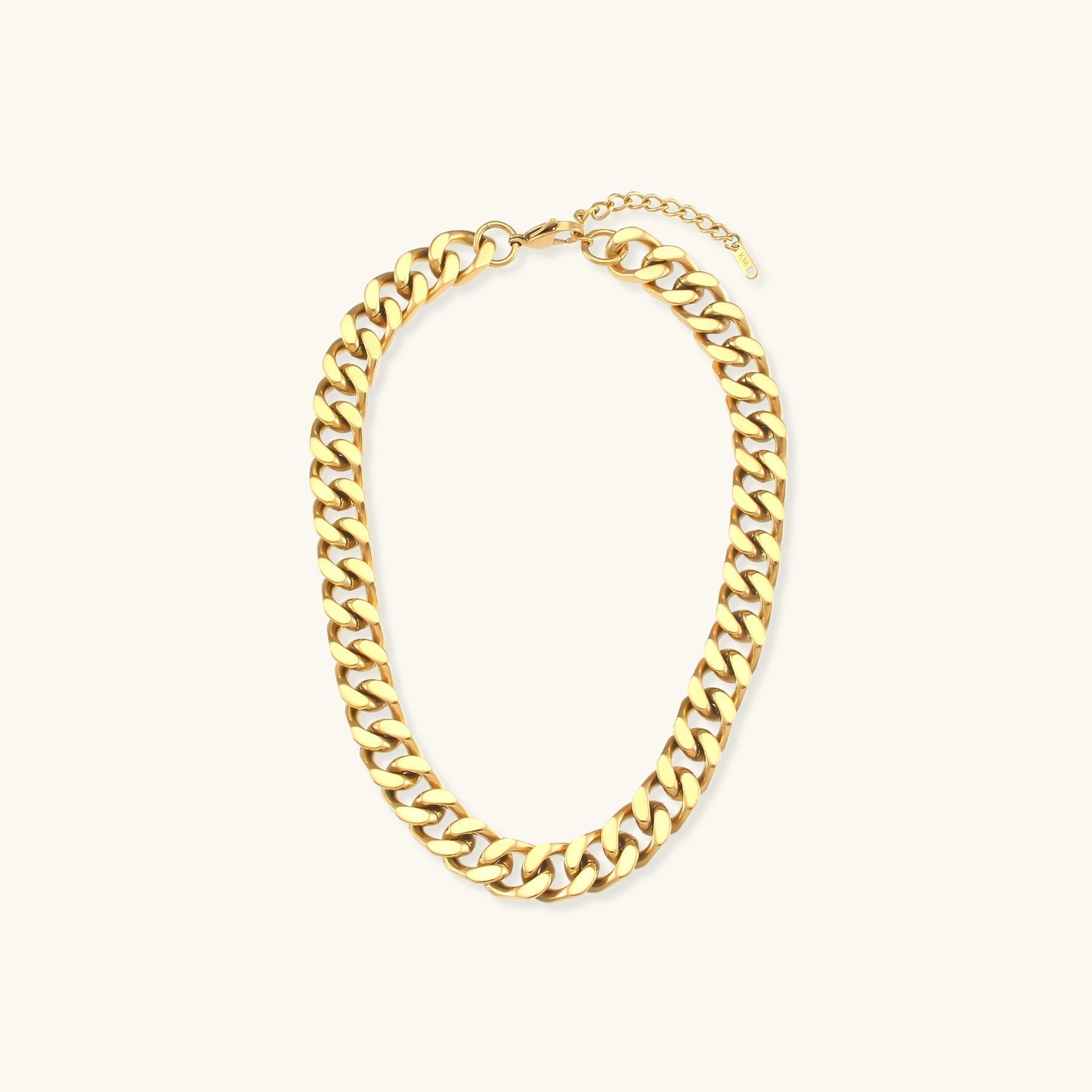Gianna Chunky Link Necklace in Gold