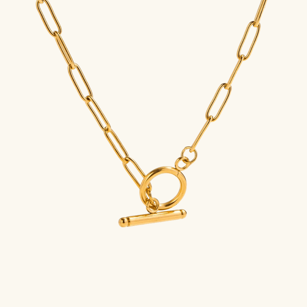 Joyce Link Necklace in Gold