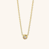 Kira Diamond Necklace in Gold