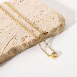 Kira Diamond Necklace in Gold