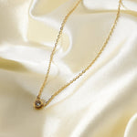 Kira Diamond Necklace in Gold