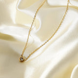 Kira Diamond Necklace in Gold