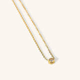 Kira Diamond Necklace in Gold