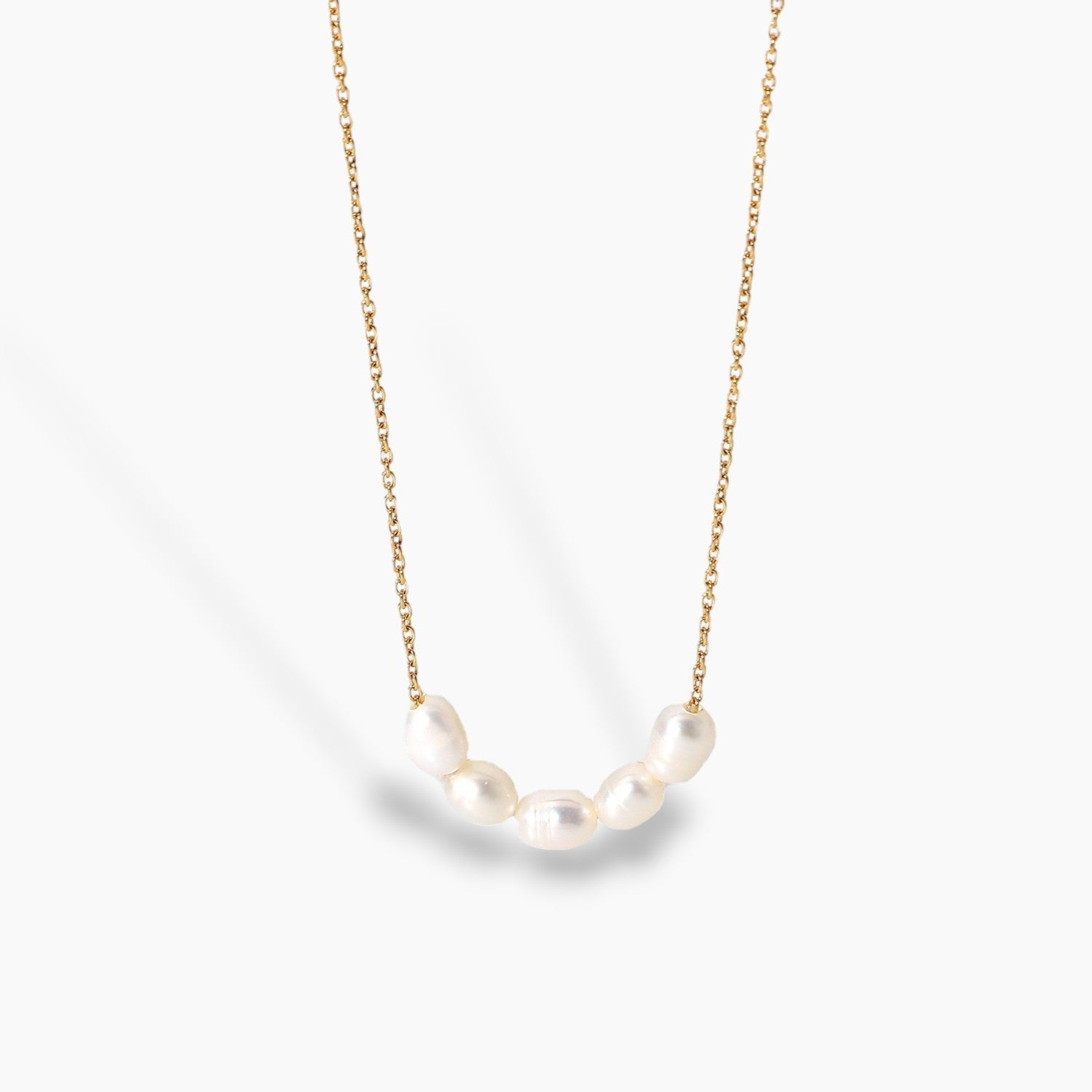 Kona Pearl Necklace in Gold