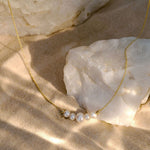 Kona Pearl Necklace in Gold