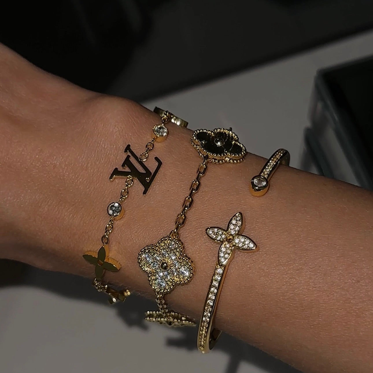 Lacey Bracelet in Gold