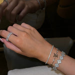 Lacey Bracelet in Silver