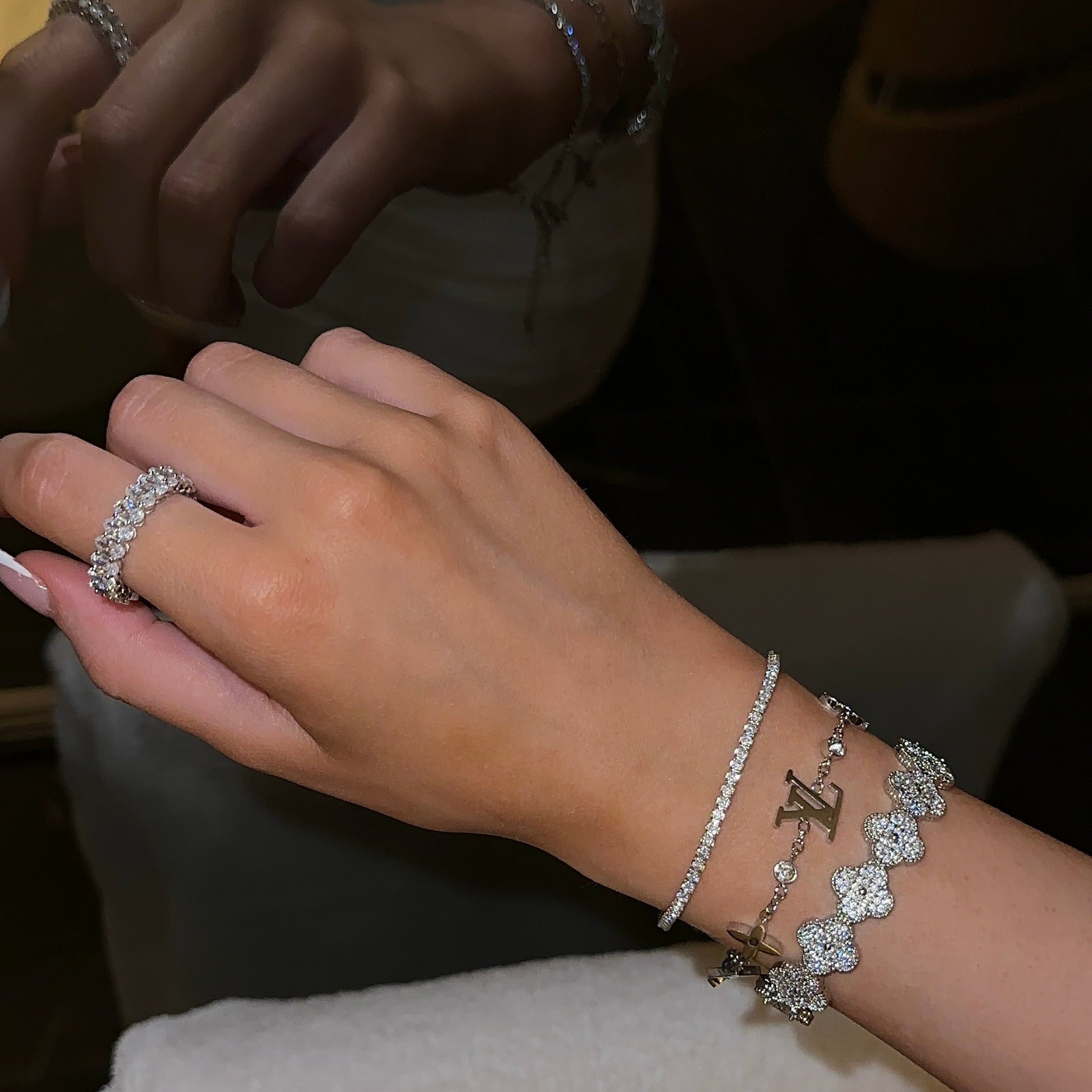 Lacey Bracelet in Silver