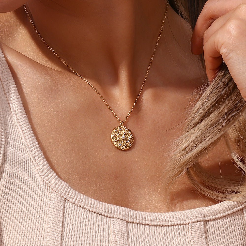 Leilani Cosmic Necklace in Gold