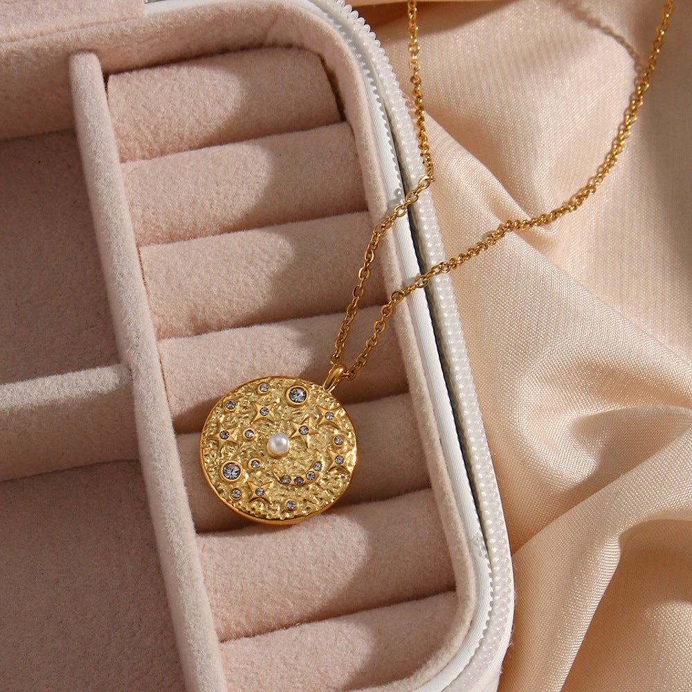 Leilani Cosmic Necklace in Gold