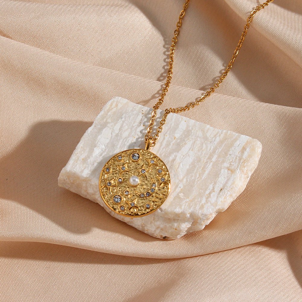 Leilani Cosmic Necklace in Gold