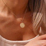 Leilani Cosmic Necklace in Gold