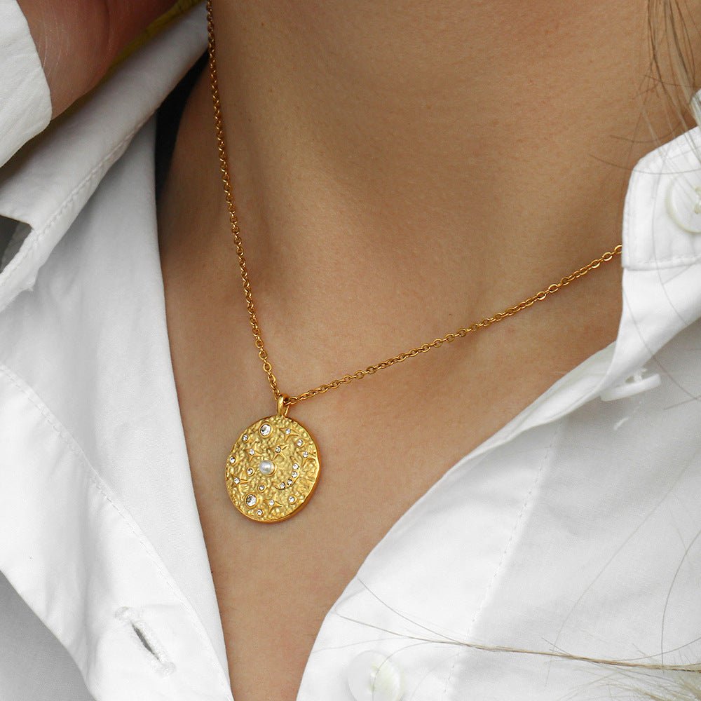Leilani Cosmic Necklace in Gold