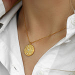 Leilani Cosmic Necklace in Gold