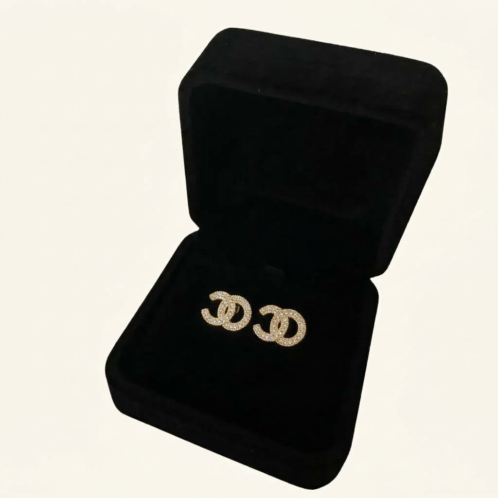 Leni Earrings in Gold